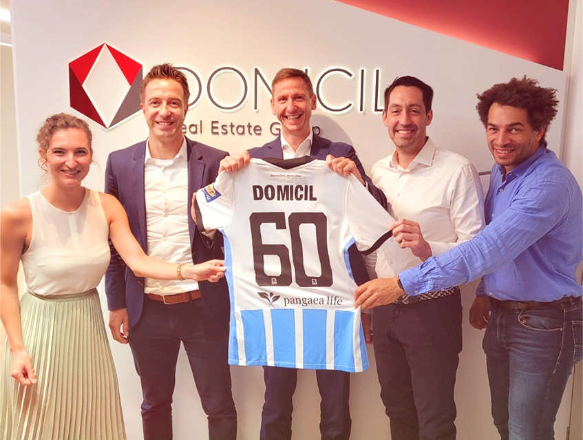 Vertrauen & Nachhaltigkeit: Die Domicil Real Estate Group unterstützt die Löwen weiterhin als Premium Partner 